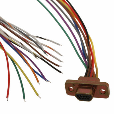 MDM-9PH003B by ITT Cannon, LLC - CABLE ASY MICD TO WIR 9P 457.2MM