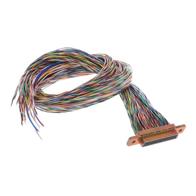 MDM-100PH003B by ITT Cannon, LLC - CABLE ASY D-WIRE 100P 457.2MM