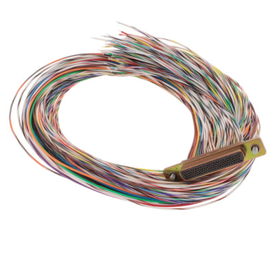 MDM-100PH003L by ITT Cannon, LLC - CABLE ASY D-WIRE 100P 457.2MM