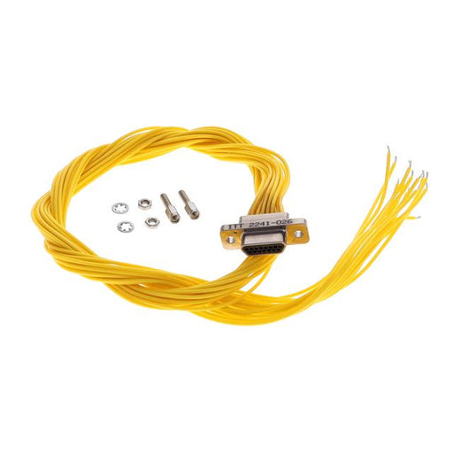 MDM-15PH001P-A174 by ITT Cannon, LLC - CABLE ASY D TO WIRE 15P 457.2MM