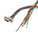 MDM-15PH003F-A174-F222 by ITT Cannon, LLC - MDM HT 15 P WIRED - 18"" MULTI CO