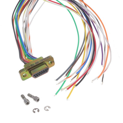 MDM-15PH003M2 by ITT Cannon, LLC - CABLE ASY D TO WIRE 15P 457.2MM