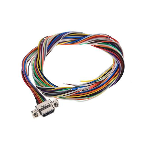 MDM-15PH006F-A174-F222 by ITT Cannon, LLC - MDM HT 15 P WIRED - 36"" MULTI CO