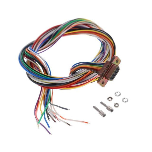 MDM-15PH006P by ITT Cannon, LLC - CABLE ASY D TO WIRE 15P 914.4MM