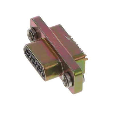 MDM-15PSF by ITT Cannon, LLC - CONNECTOR MICRO-D PLUG 15POS PNL MNT