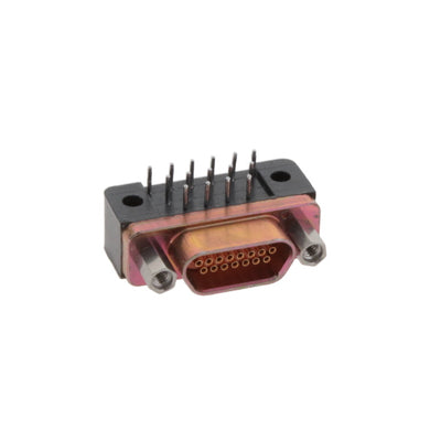 MDM-15SCBRM7 by ITT Cannon, LLC - CONNECTOR MICRO-D RCPT 15POS R/A SLDR