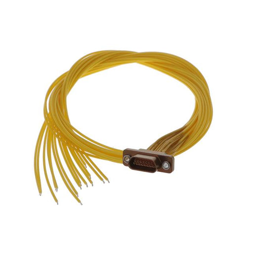MDM-15SH001F by ITT Cannon, LLC - MICRO 15 F 18"" YEL FLOAT