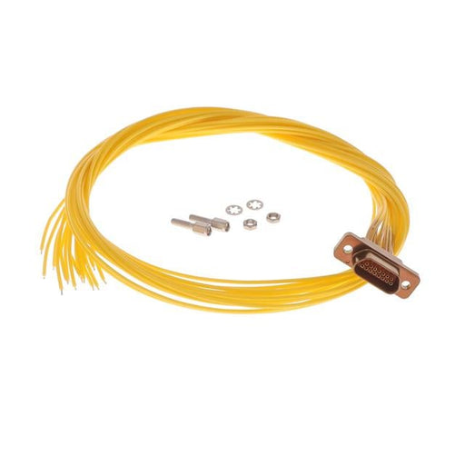 MDM-15SH001P by ITT Cannon, LLC - MICRO 15 F 18"" YEL JACKP