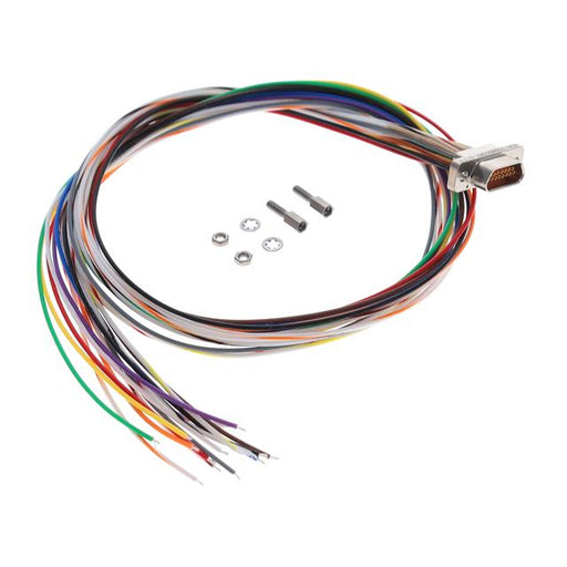 MDM-15SH003M7-A174 by ITT Cannon, LLC - CABLE ASY D TO WIRE 15P 457.2MM
