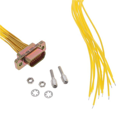 MDM-15SH011P by ITT Cannon, LLC - MICRO 15C S 36"" YEL JACKP