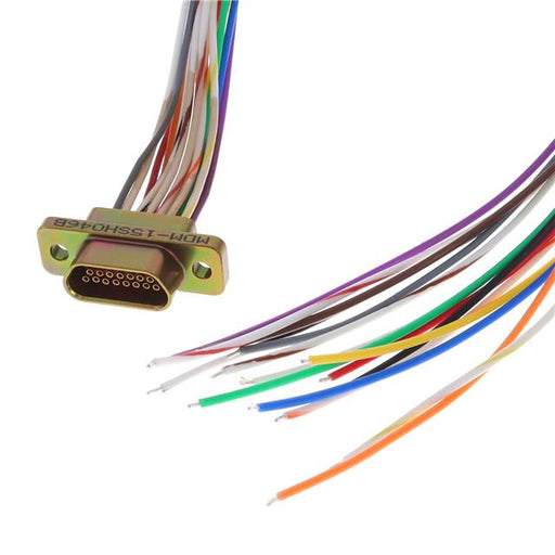 MDM-15SH046B by ITT Cannon, LLC - MICRO 15 F 72"" RBW
