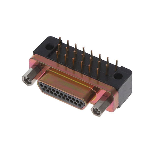 MDM-21PCBRM7-F222 by ITT Cannon, LLC - CONNECTOR MICRO-D PLUG 21POS R/A SLDR
