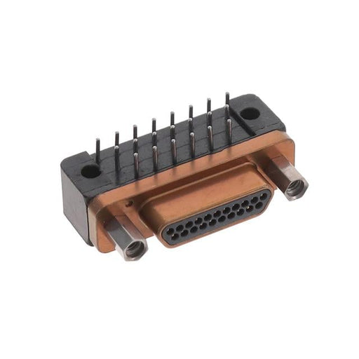 MDM-21PCBRM7 by ITT Cannon, LLC - CONNECTOR MICRO-D PLUG 21POS R/A SLDR