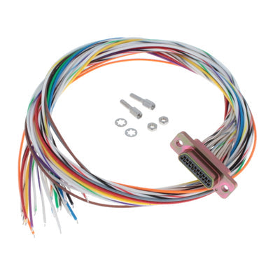 MDM-21PH003P by ITT Cannon, LLC - CABLE ASY D TO WIRE 21P 457.2MM