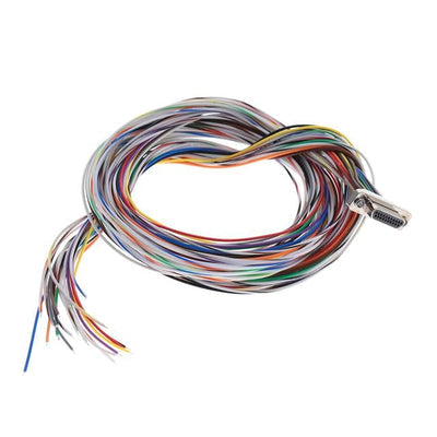 MDM-21PH006F-A174 by ITT Cannon, LLC - CABLE ASY D TO WIRE 21P 914.4MM