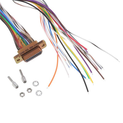 MDM-21PH006P by ITT Cannon, LLC - CABLE ASY D TO WIRE 21P 914.4MM