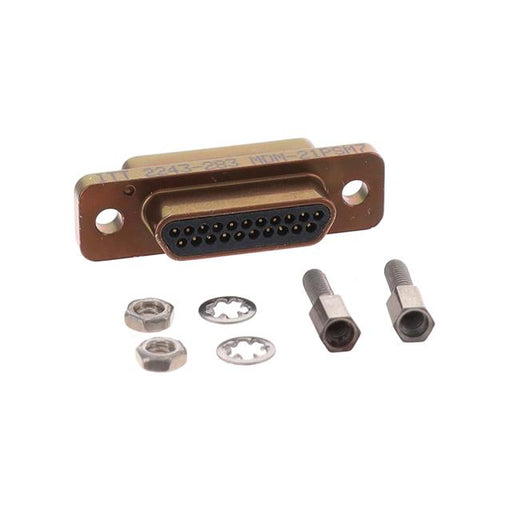 MDM-21PSM7 by ITT Cannon, LLC - CONNECTOR MICRO-D PLUG 21POS PNL MNT