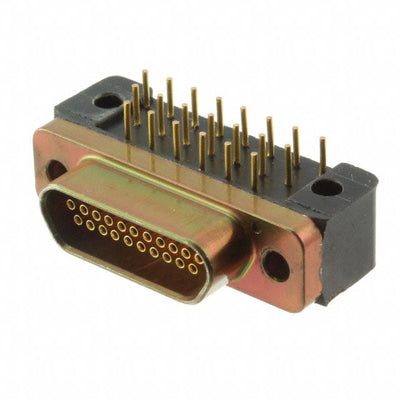 MDM-21SCBR-F222 by ITT Cannon, LLC - CONNECTOR MICRO-D RCPT 21POS R/A SLDR