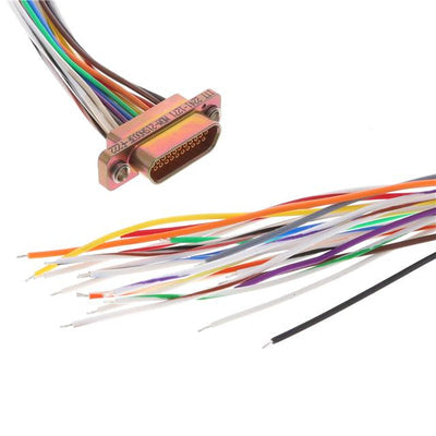 MDM-21SH003F-F222 by ITT Cannon, LLC - MICRO 21C S 18"" RBW FLOAT HT