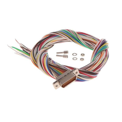 MDM-21SH006P-A174 by ITT Cannon, LLC - CABLE ASY D TO WIRE 21P 914.4MM