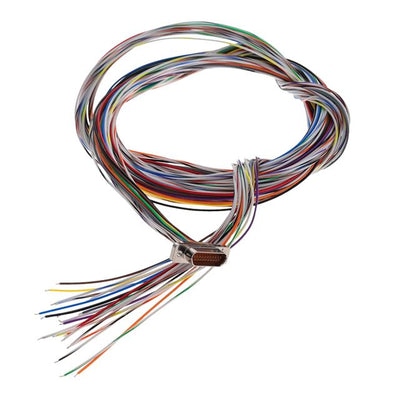 MDM-21SH046B-A174 by ITT Cannon, LLC - CABLE ASSY D TO WIRE 21P 1.83M