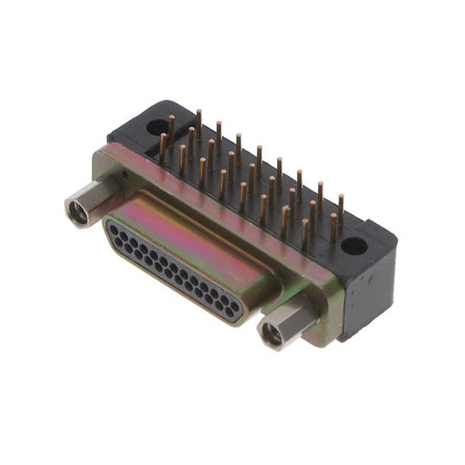 MDM-25PCBRM7-F222 by ITT Cannon, LLC - CONNECTOR MICRO-D PLUG 25POS R/A SLDR