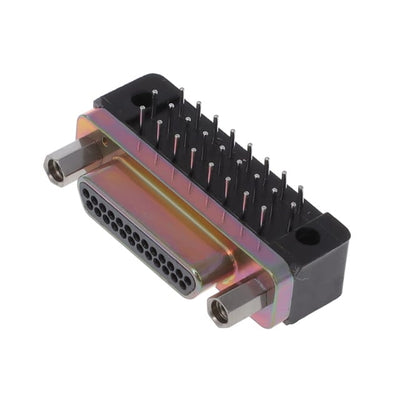 MDM-25PCBRM7 by ITT Cannon, LLC - CONNECTOR MICRO-D PLUG 25POS R/A SLDR
