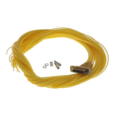MDM-25PH011M7 by ITT Cannon, LLC - MDM 25 P WIRED - 36"" YELLOW