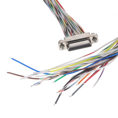 MDM-25PH048L-A174 by ITT Cannon, LLC - CABLE ASSY D TO WIRE 25P 1.22M