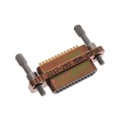 MDM-25PSK by ITT Cannon, LLC - CONNECTOR MICRO-D PLUG 25POS PNL MNT