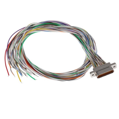 MDM-25SH003B-A174 by ITT Cannon, LLC - MICRO 25 F 18"" RBW ELE/NICK