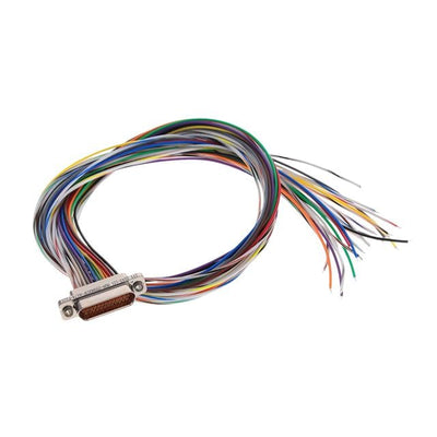 MDM-25SH003F-A174-F222 by ITT Cannon, LLC - MDM HT 25 S WIRED - 18"" MULTI CO
