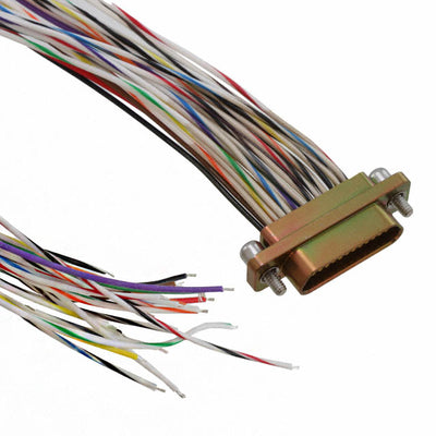 MDM-25SH006L by ITT Cannon, LLC - CABLE ASY MIC D-WIR 25P 914.4MM