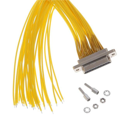 MDM-31PH001P-A174 by ITT Cannon, LLC - MICRO 31C P 18"" YEL JACKP NI