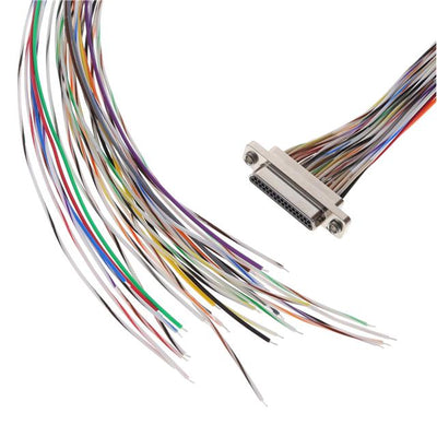 MDM-31PH003F-A174 by ITT Cannon, LLC - CABLE ASY D TO WIRE 31P 457.2MM