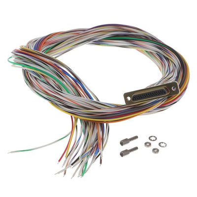 MDM-31PH006M7 by ITT Cannon, LLC - MDM 31 P WIRED - 36"" MULTI COLOR
