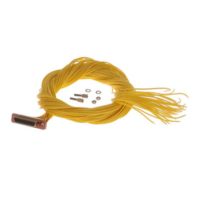 MDM-31PH011M7 by ITT Cannon, LLC - MDM 31 P WIRED - 36"" YELLOW