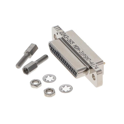 MDM-31PSM7-A174 by ITT Cannon, LLC - CONNECTOR MICRO-D PLUG 31POS PNL MNT