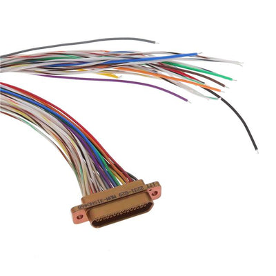MDM-31SCBRM7 by ITT Cannon, LLC - CONNECTOR MICRO-D RCPT 31POS R/A SLDR