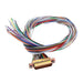 MDM-31SH003F-F222 by ITT Cannon, LLC - CABLE ASY D TO WIRE 31P 457.2MM