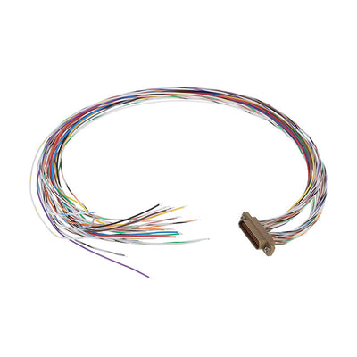 MDM-31SH003F by ITT Cannon, LLC - CABLE ASY D TO WIRE 31P 457.2MM