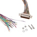 MDM-31SH003P-A174 by ITT Cannon, LLC - CABLE ASY D TO WIRE 31P 457.2MM