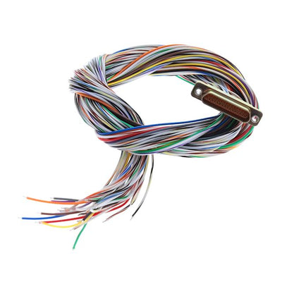 MDM-31SH006F-F222 by ITT Cannon, LLC - CABLE ASSY D TO WIRE 31P 914.4MM