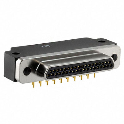 MDM-37PCBR-A174-F222 by ITT Cannon, LLC - CONNECTOR MICRO-D PLUG 37POS R/A SLDR