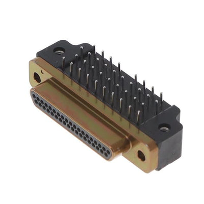 MDM-37PCBR-T by ITT Cannon, LLC - CONNECTOR MICRO-D PLUG 37POS R/A SLDR
