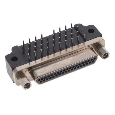 MDM-37PCBRM7-A174 by ITT Cannon, LLC - CONNECTOR MICRO-D PLUG 37POS R/A SLDR