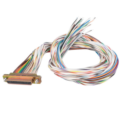 MDM-37PH003L by ITT Cannon, LLC - CABLE ASY D TO WIRE 37P 457.2MM