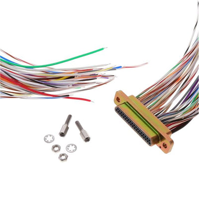 MDM-37PH003M7 by ITT Cannon, LLC - CABLE ASY D TO WIRE 37P 457.2MM