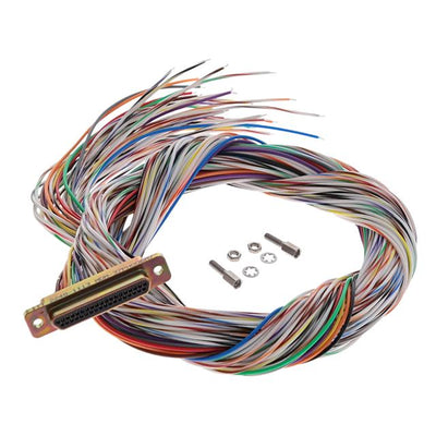 MDM-37PH006M7 by ITT Cannon, LLC - MDM 37 P WIRED - 36"" MULTI COLOR