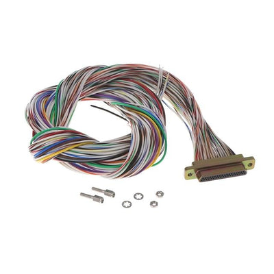 MDM-37PH006P by ITT Cannon, LLC - CABLE ASY D TO WIRE 37P 914.4MM